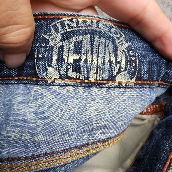 Tommy Bahama Jeans Mens 32x34 Indigo Palms Premium 100% Cotton Blue Straight - Picture 14 of 16